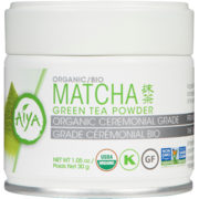 Aiya Matcha Green Tea Powder Grade Cérémonial Bio 30 g