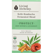 Living Alchemy Kefir-Kombucha Fermented Blend Protect 60 Pullulan Capsules