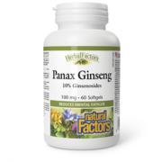 Natural Factors Panax Ginseng 100 mg 60 gélules