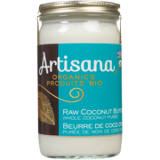 Artisana Produits Bio Beurre de Coco Cru Purée de Noix de Coco Entière 397 g