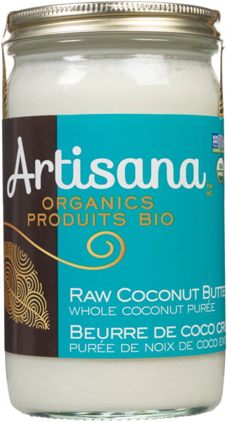 Artisana Produits Bio Beurre de Coco Cru Purée de Noix de Coco Entière 397 g