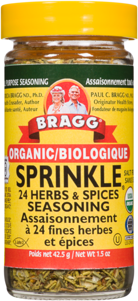 Bragg Sprinkle Assaisonnement à 24 Fines Herbes et Épices 42.5 g