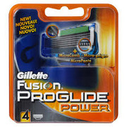 Gillette - Fusion Proglide Power Cartridge 4Pk