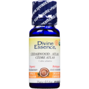 Divine Essence Essential Oil Cedarwood - Atlas Organic 15 ml