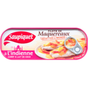 Saupiquet Fillets of Mackerel with Indian Sauce 169 g