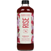 Rise Kombucha Sparkling Fermented Beverage Raspberry & Vanilla Organic 1 L