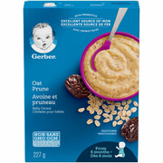 Gerber - Oat Prune Baby Cereal