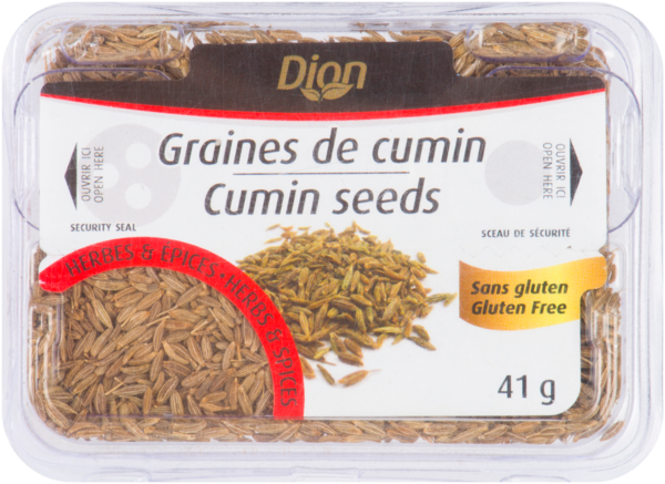 Dion Herbes & Épices Graines de Cumin 41 g