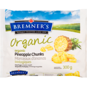 Bremner's Organic Pineapple Chunks 300 g