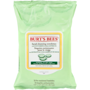Burt's Bees Lingettes Nettoyantes pour le Visage Concombre & Sauge 30 Lingettes
