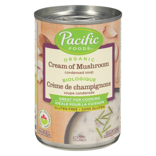 Pacific Foods Soupe Condensée Crème Champignons (Conserve) Bio