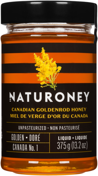 Naturoney Miel de Verge d'Or du Canada 375 g