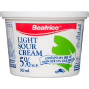 Beatrice Light Sour Cream 5 % M.F. 500 ml