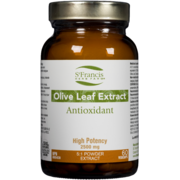 St. Francis Herb Farm Olive Leaf Extract Antioxidant 2500 mg 60 Vegicaps