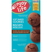 Enjoy Life Biscuits Moelleux Brownie Double Chocolat 170 g