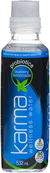 Karma Wellness Water Probiotics Blueberry Lemonade 532 ml
