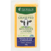 Thornloe Fromage Cheddar Mi-Fort 33% M.G. 200 g