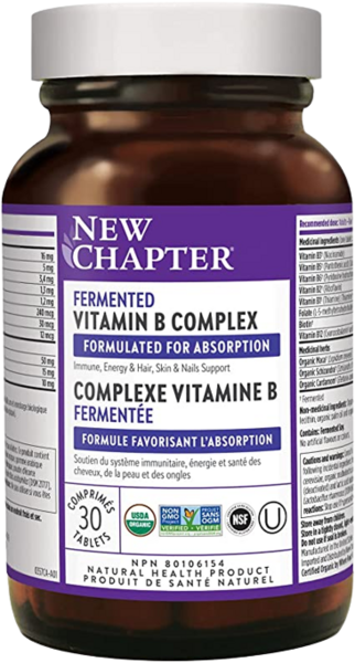 New Chapter Complexe Vitamine B fermentée