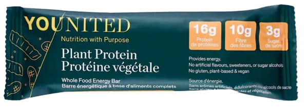 Younited Barre énergétique aux protéines végétales-Beurre d'arachides