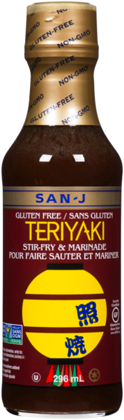 San-J pour Faire Sauter et Mariner Teriyaki Sans Gluten 296 ml