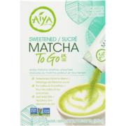Aiya Matcha to Go Sucré 8 Sachets x 12 g (96 g)