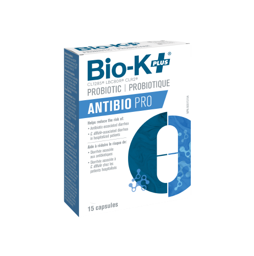 Bio-K+ Capsules probiotiques - Antibio Pro 