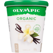 Olympic Yogourt de Type Balkan Vanille Biologique 3% M.G. 650 g