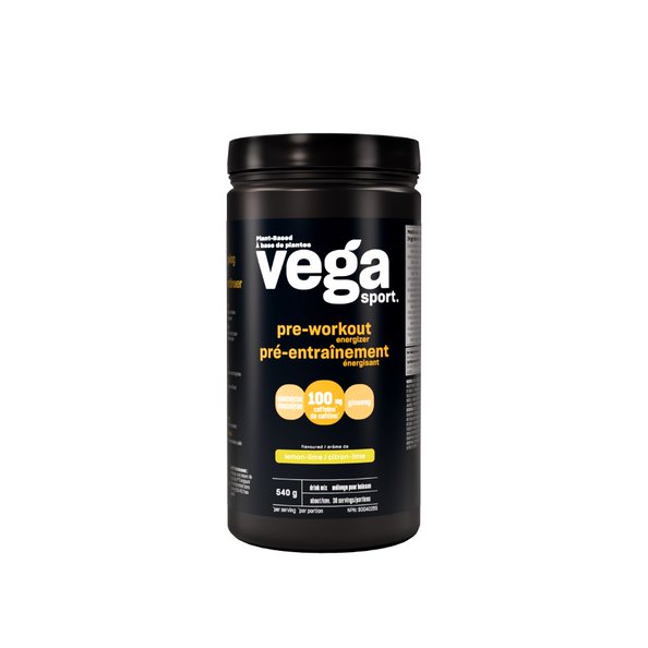 Vega Sport Énergiseur Pré-Entrainement Citron-Lime