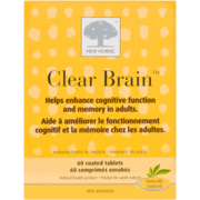 New Nordic Clear Brain 60 Coated Tablets