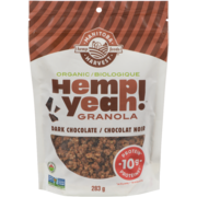 Manitoba Harvest Hemp Foods Hemp Yeah! Granola Chocolat Noir Biologique 283 g
