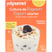 Yógourmet Culture de Yogourt Originale 3 Sachets de 2 x 5 g (30 g)