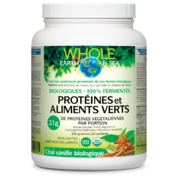 Whole Earth & Sea® Protéines et aliments verts biologiques fermentés Coming soon 656 g poudre Chai vanille biologique