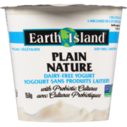 Earth Island Dairy-Free Yogurt Plain 150 g