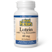 Natural Factors Lutéine 40 mg