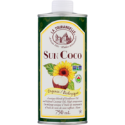 ORGANIC SUNFLOWER AND COCONUT OIL 750 ML