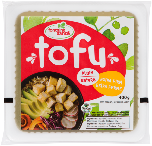 Fontaine Santé Tofu Nature Extra Ferme 400 g