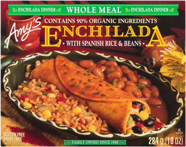 Enchilada Fait De Riz Espagnol Et Fèves