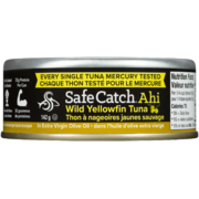 Safe Catch Wild Yellowfin Tuna Ahi 142 g
