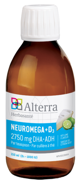 Alterra Neuromega +D Citron Vert