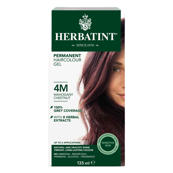 Herbatint® Coloration permanente | 4M Châtain acajou