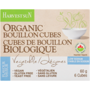 Harvest Sun Vegetable Flavour Organic Bouillon Cubes 6 Cubes 60 g
