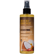 Desert Essence Body Oil Jojoba, Coconut & Chamomile Sensitive Skin 245 ml