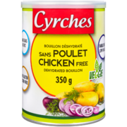 Cyrches Bouillon Déshydraté Sans Poulet 350 g