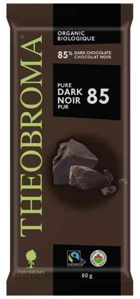 Theobroma  85 % Chocolat Noir Biologique