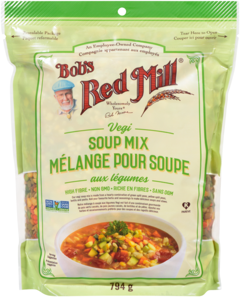 Bob's Red Mill Mélange pour Soupe aux Légumes 794 g