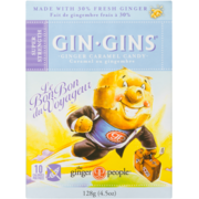 The Ginger People Gin Gins Candy Ginger Caramel 128 g