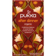 Pukka After Dinner Organic 20 Herbal Tea Sachets 36 g