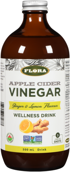 Apple Cider Vinegar - Wellness Drink - Ginger & Lemon Flavour