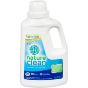 Nature Clean Laundry Liquid Unscented 30 Standard Loads 1.8 L