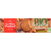 La Mère Poulard Organic Chocolate and Hazelnut Cookies 12 Biscuits 110 g